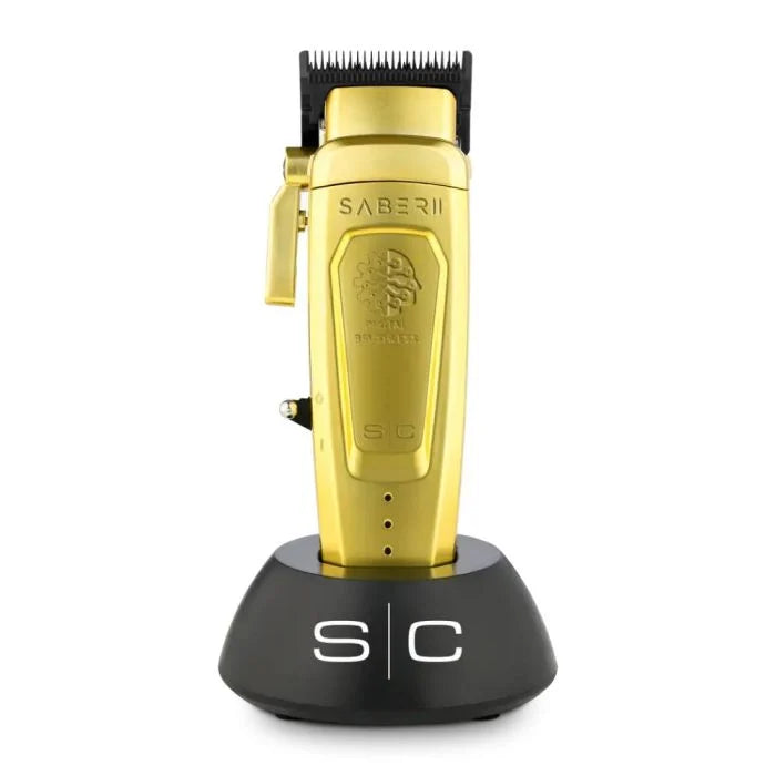 Gamma+ StyleCraft Saber 2.0 Brushless Motor Clipper - Gold