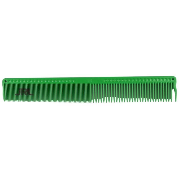 JRL Fine Cutting Comb J304 7.4" - Green
