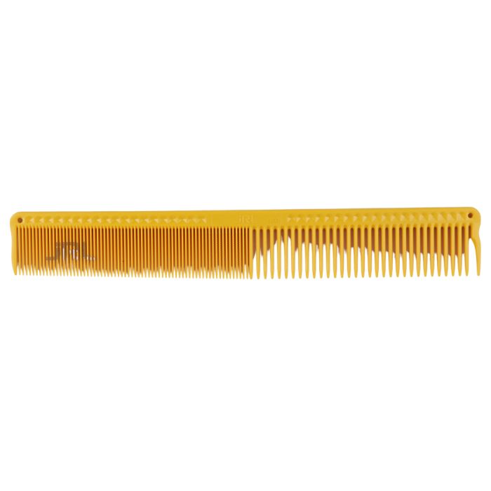 JRL Fine Cutting Comb J304 7.4" - Yellow