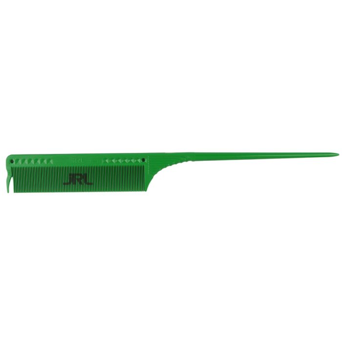 JRL Fine Teeth Tail Comb J101 8.5" - Green