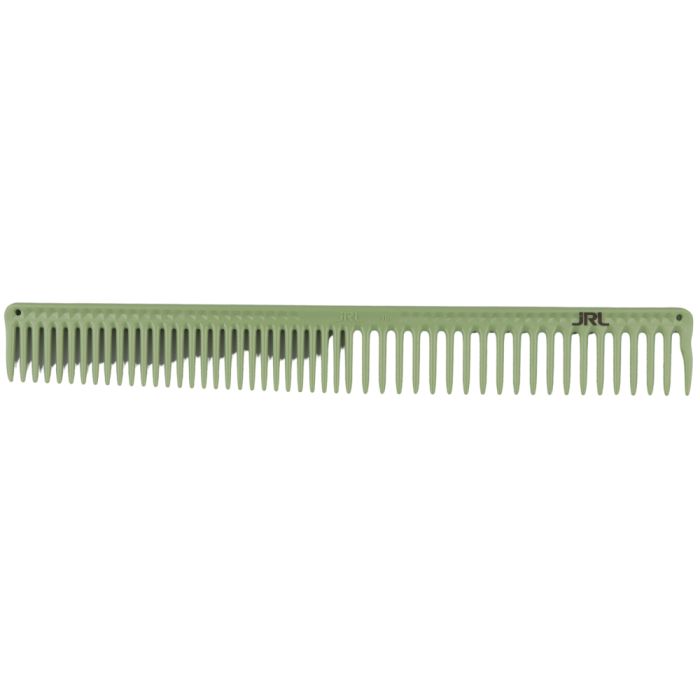 JRL Long Round Tooth Cutting Comb J306 9" - Green