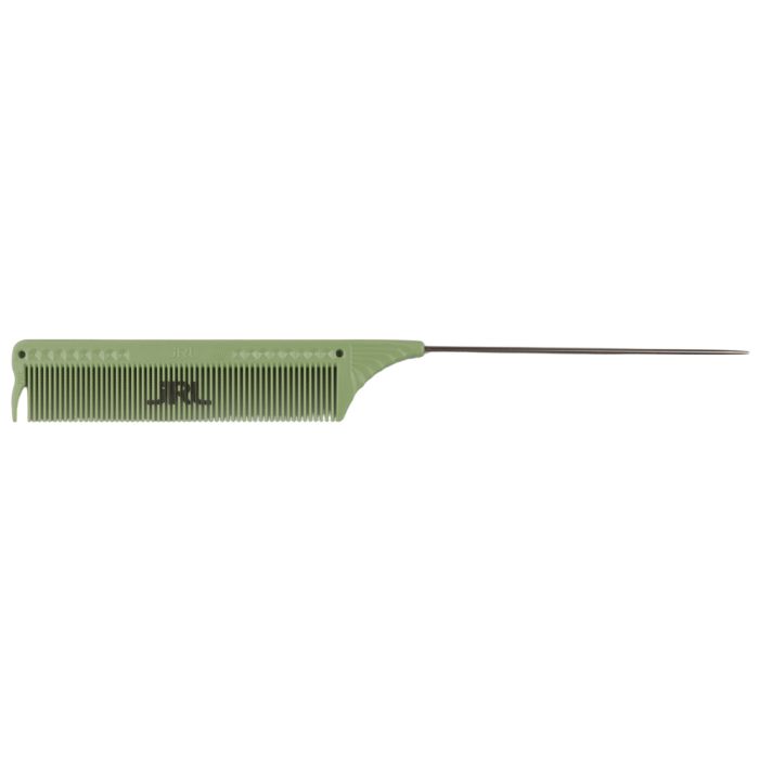 JRL Pin Tail Comb J102 8.8" - Light Green