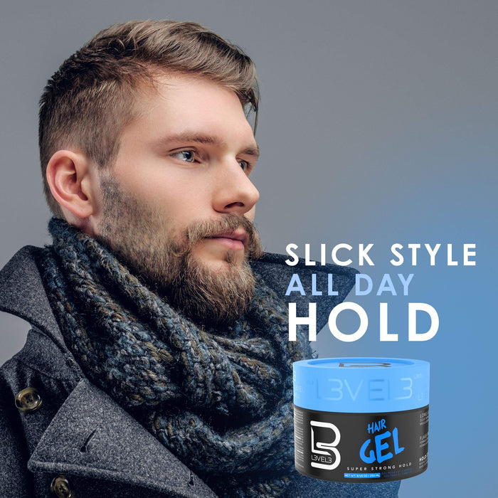 L3VEL3 Strong Hold Styling Gel 250ml