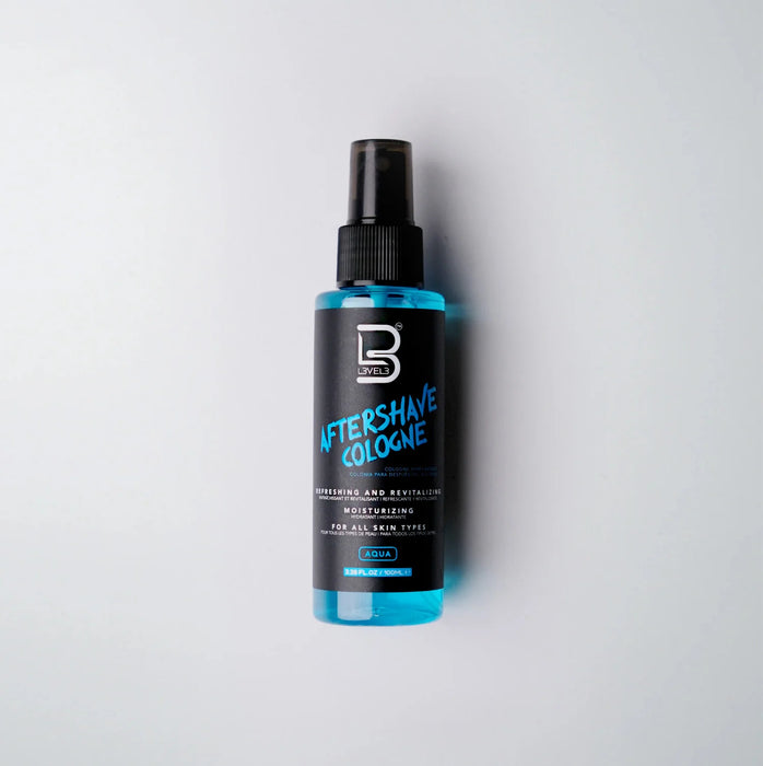L3VEL3 Aftershave Cologne Spray 100ml - Aqua