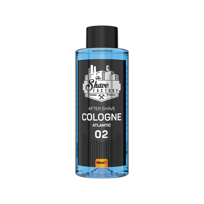 The Shave Factory - Aftershave Cologne 500ml - 02 Atlantic
