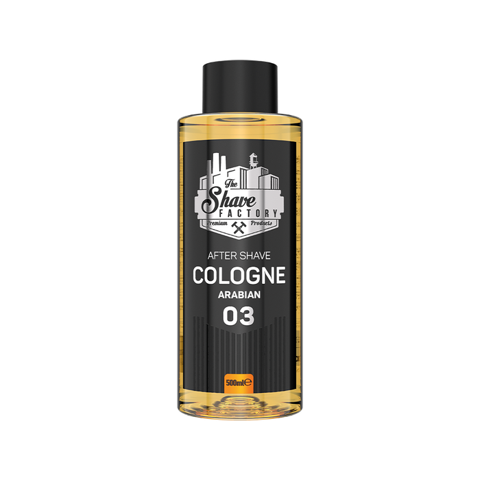 The Shave Factory - Aftershave Cologne 500ml - 03 Arabian