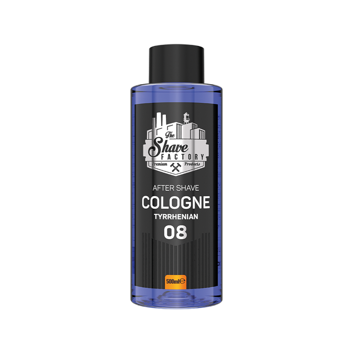 The Shave Factory - Aftershave Cologne 500ml - 08 Tyrrhenian