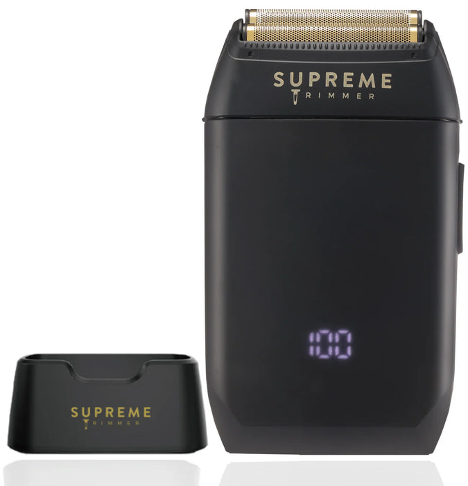 Supreme Crunch Foil Shaver Waterproof Black