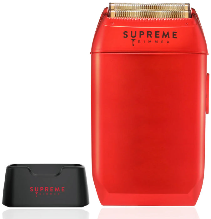 Supreme Crunch Foil Shaver Waterproof Red