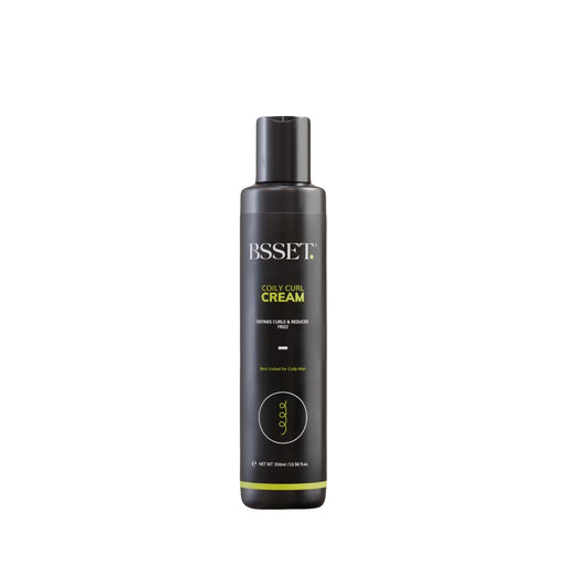 BSSET Coily Curl Cream 300ml - MCR Barber Supplies