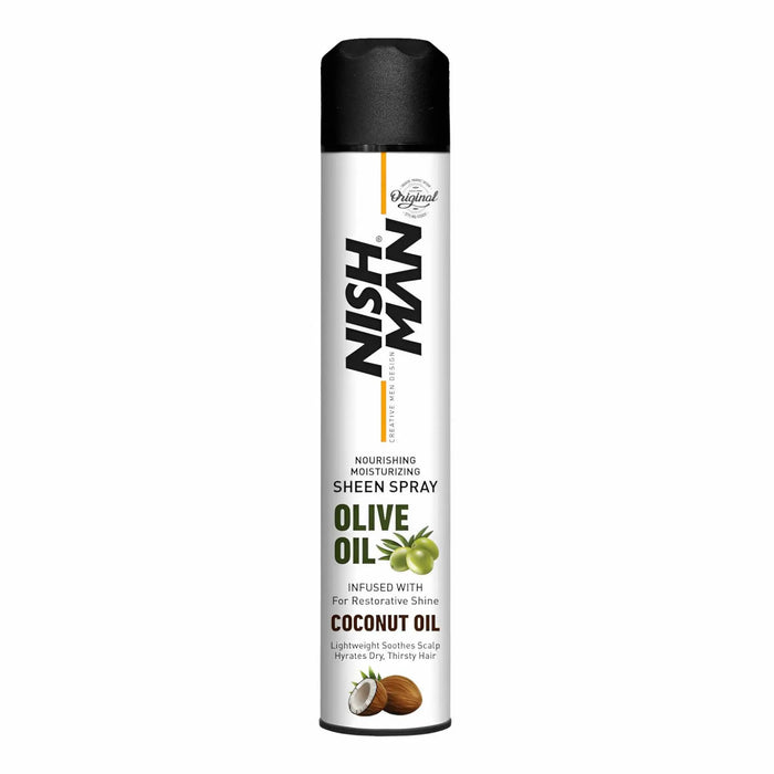 Nishman Olive Oil Sheen Spray Coconut Oil 400 ml