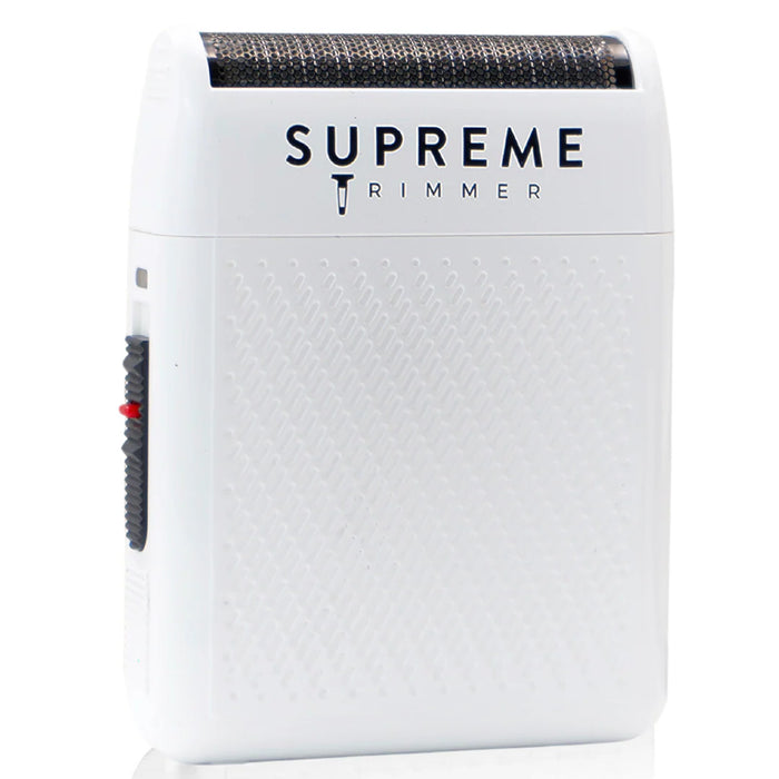 Supreme Trimmer Solo Single Foil Shaver - White