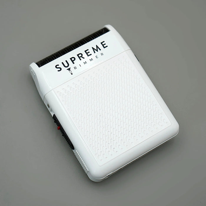 Supreme Trimmer Solo Single Foil Shaver - White