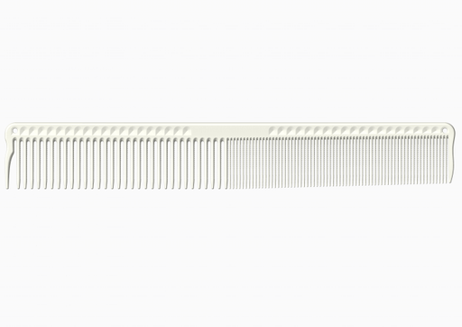 JRL Fine Cutting Comb J304 7.4" White