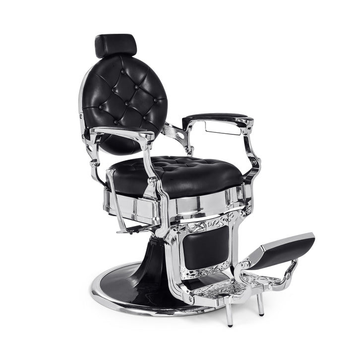 Mirplay Kirk Vintage Barber Chair - Black