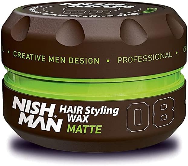 Nishman 08 Hair Styling Wax Matte - 150ml