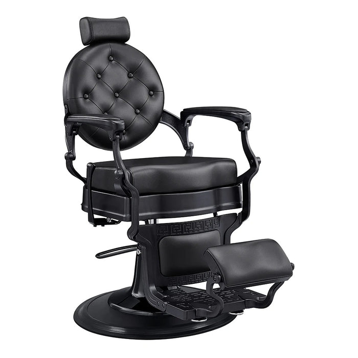 Viking Barber Chair - Black