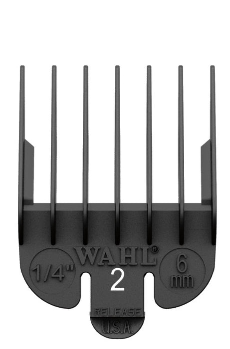 Wahl Clipper Guard Attachment Combs in Black - MCR Barber Supplies
