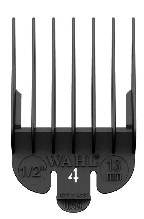 Wahl Clipper Guard Attachment Combs in Black - MCR Barber Supplies
