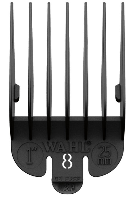 Wahl Clipper Guard Attachment Combs in Black - MCR Barber Supplies