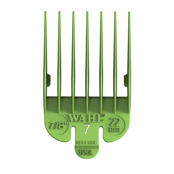 Wahl Clipper Guard Attachment Size 7 22mm - Green