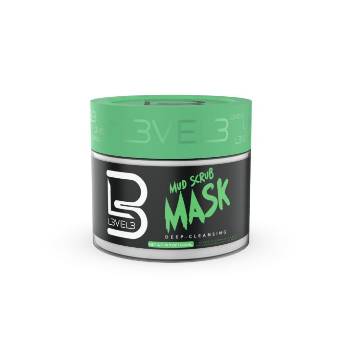 L3VEL3 Mud Facial Scrub 500ml