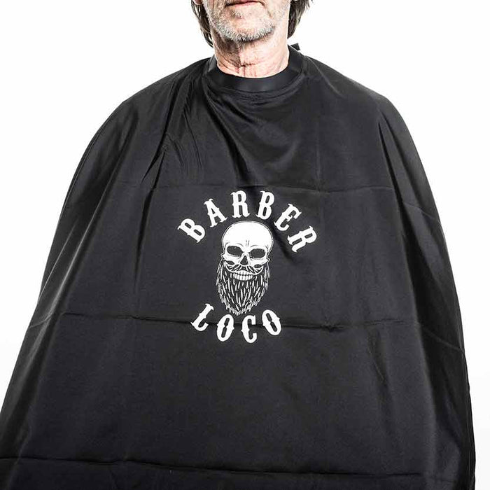 Barber Loco Neoprene Collar Cape / Gown