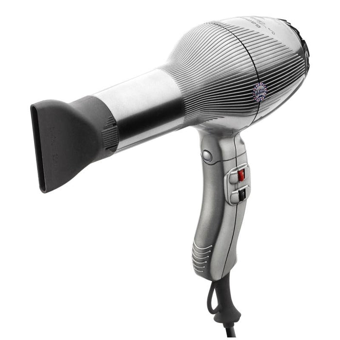 Gamma+ Barber Dryer Matt Titanium - MCR Barber Supplies
