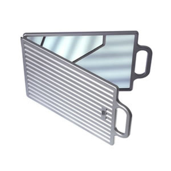 Hair Tools Double Folding Mirror - Silver - MCR Barber Supplies