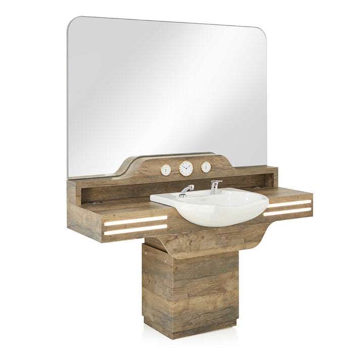 REM Cadillac Unit with Basin & Full Mirror