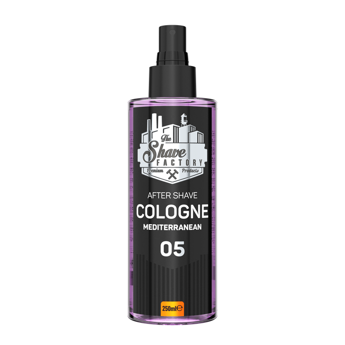 The Shave Factory 05 'Mediterranean' Cologne - 250ml