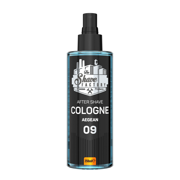 The Shave Factory 09 'Aegean' Cologne - 250ml