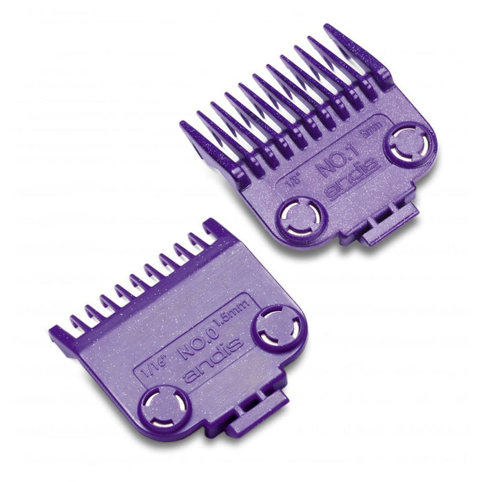Andis Master Magnetic Comb Set - Dual Pack 0 & 1