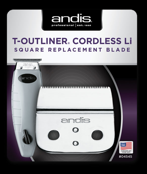 Andis T-Outliner Cordless Square Replacement Blade - MCR Barber Supplies