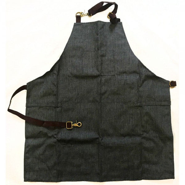 Hair Tools Barber Apron - Charcoal - MCR Barber Supplies