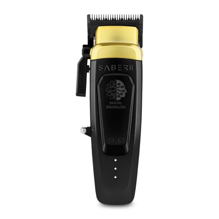 Gamma+ StyleCraft Saber 2.0 Brushless Motor Clipper - Black