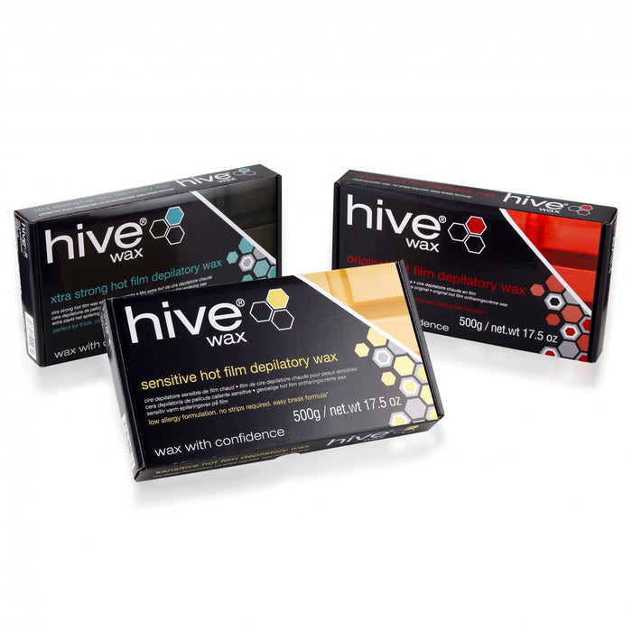 Hive Xtra Strong Hot Film Depilatory Wax - 500g