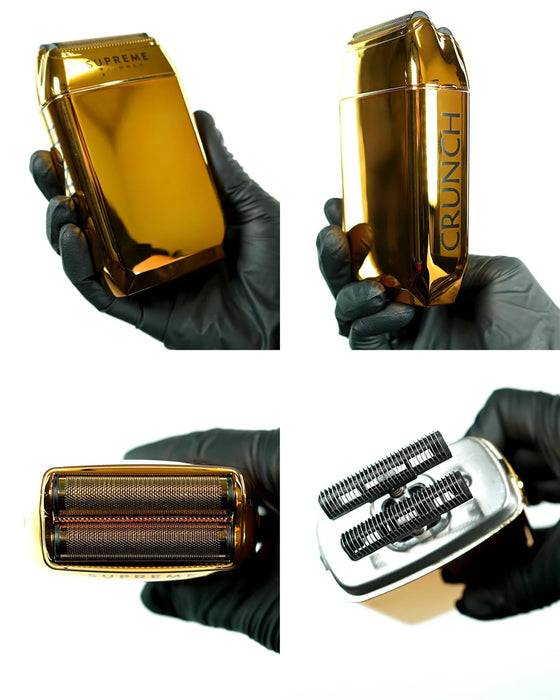 Supreme Trimmer Crunch Foil Shaver Waterproof - Gold