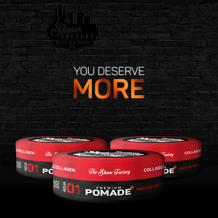 The Shave Factory Premium Pomade 01 Collagen - 150ml