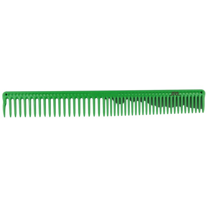 JRL Long Round Tooth Cutting Comb J306 9" - Green