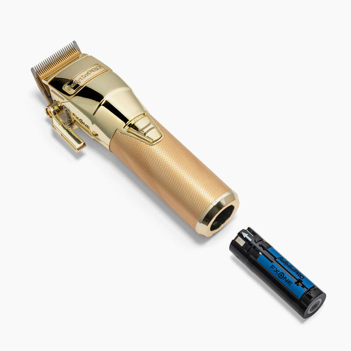 BaByliss FXONE All-Metal Gold Clipper — MCR Barber Supplies