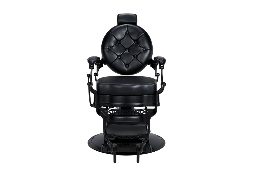 Mirplay Check Vintage Barber Chair - Black