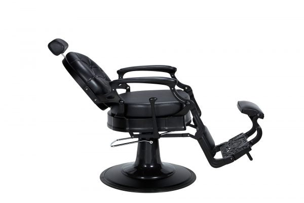 Mirplay Check Vintage Barber Chair - Black