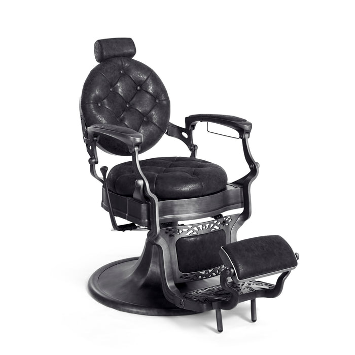 Mirplay Clint Vintage Barber Chair - Black