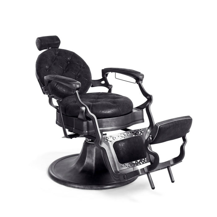 Mirplay Clint Vintage Barber Chair - Black