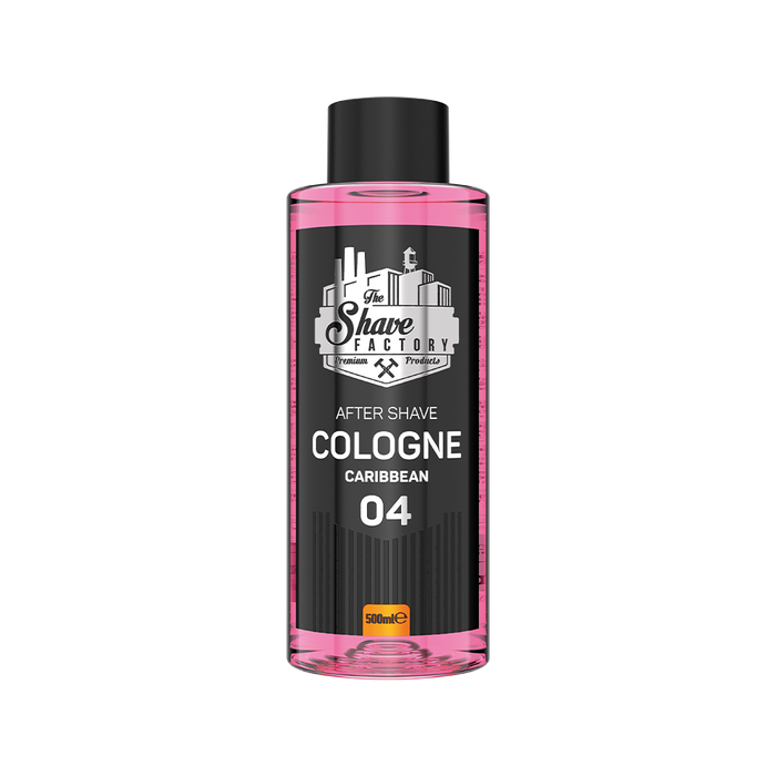 The Shave Factory - Aftershave Cologne 500ml - 04 Caribbean