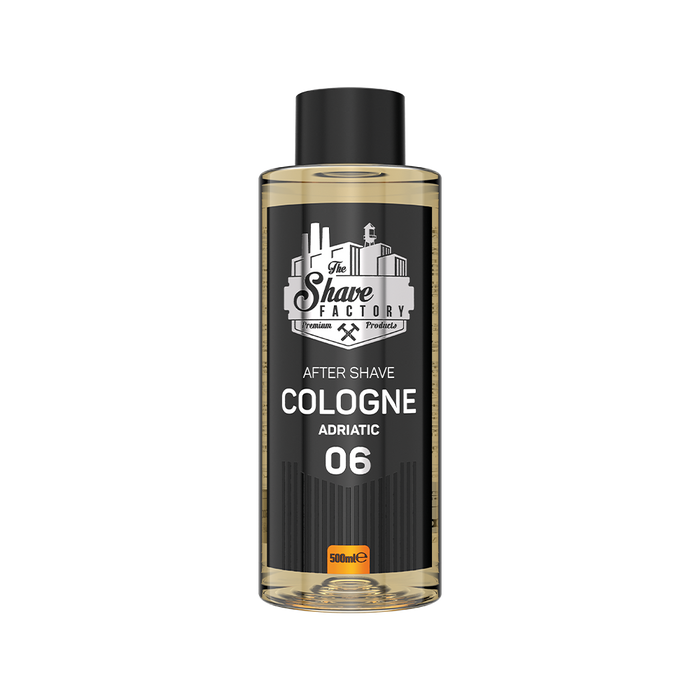 The Shave Factory - Aftershave Cologne 500ml - 06 Adriatic