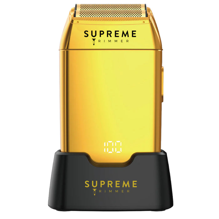 Supreme Trimmer Crunch Foil Shaver Waterproof - Gold