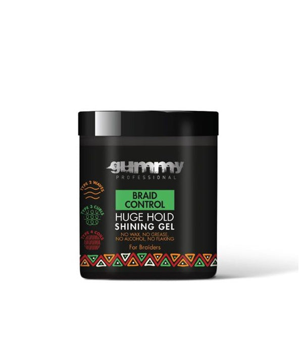 Gummy Braid Control Huge Hold Shining Gel 500ml