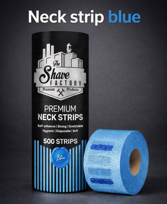The Shave Neck Strips Blue